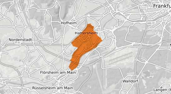 Mietspiegelkarte Hattersheim am Main